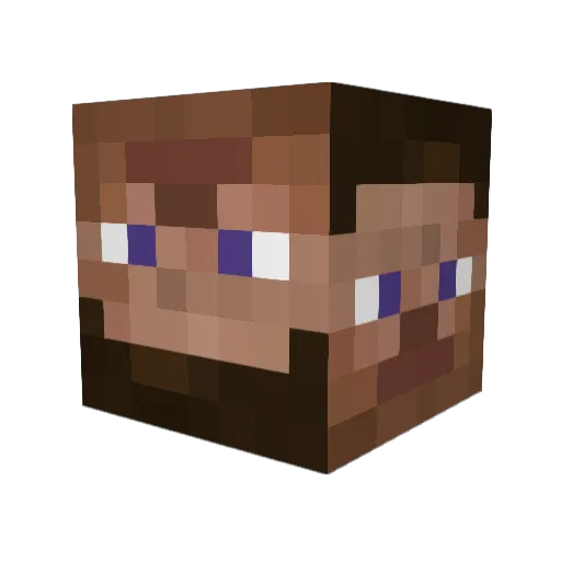 Impulse798 Minecraft avatar head, 3D render
