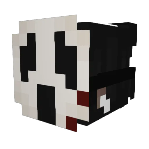 ImpureWorks Minecraft avatar head, 3D render