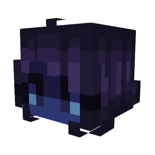 Impuritea Minecraft avatar head, 3D render