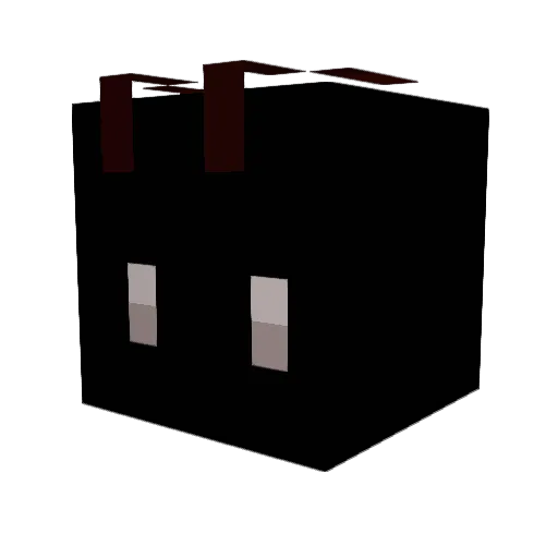 Impy1324 Minecraft avatar head, 3D render