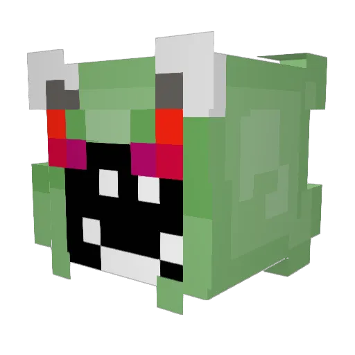 Impy132 Minecraft avatar head, 3D render