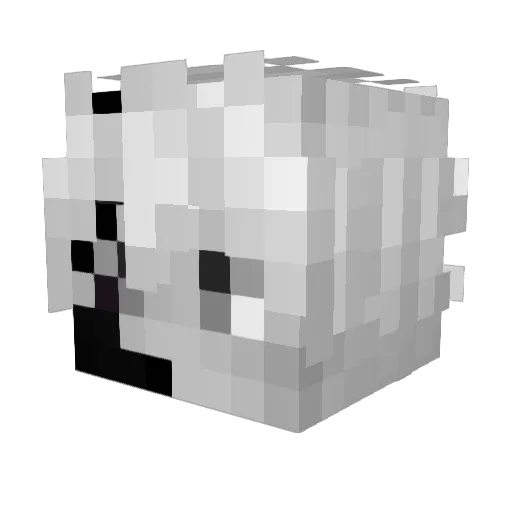 ImsoiL Minecraft avatar head, 3D render