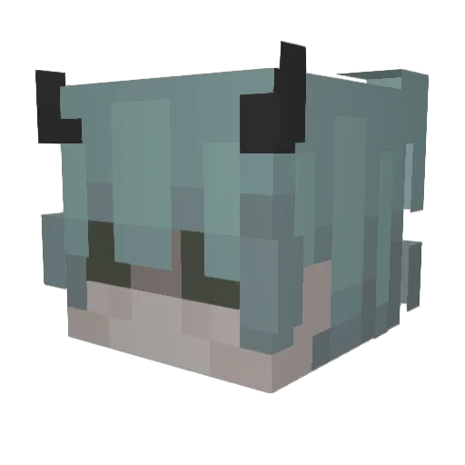 Imtall_Cl Minecraft avatar head, 3D render