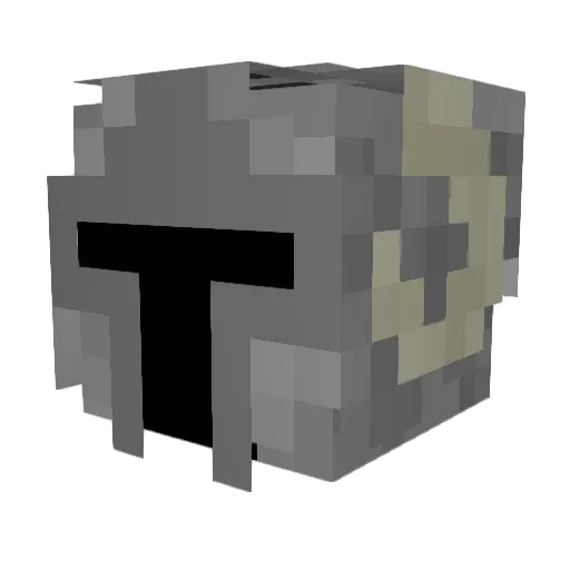Imthegoat1237 Minecraft avatar head, 3D render