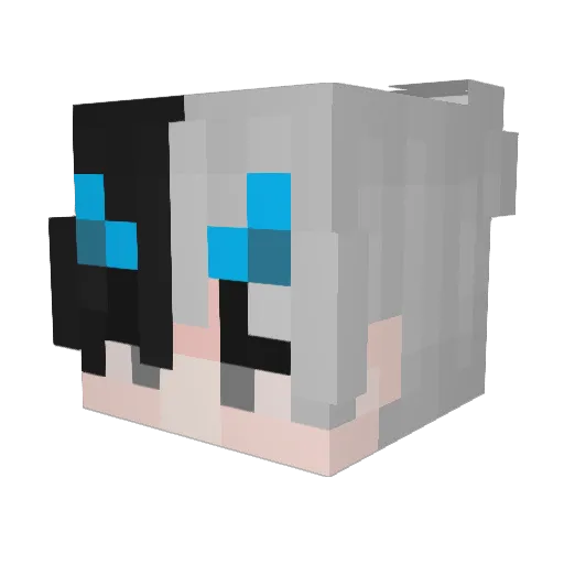 ImxLegendukn Minecraft avatar head, 3D render