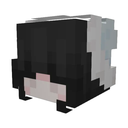 InBeyond Minecraft avatar head, 3D render