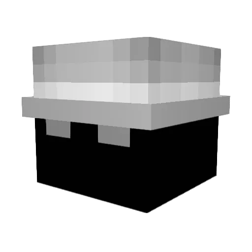 InC0NnU24 Minecraft avatar head, 3D render