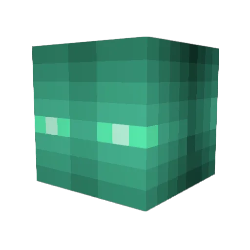 InCursedGt Minecraft avatar head, 3D render