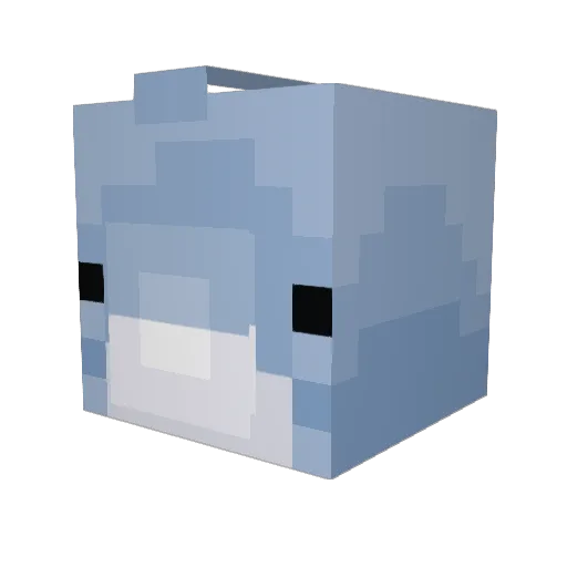 InFlapZ Minecraft avatar head, 3D render