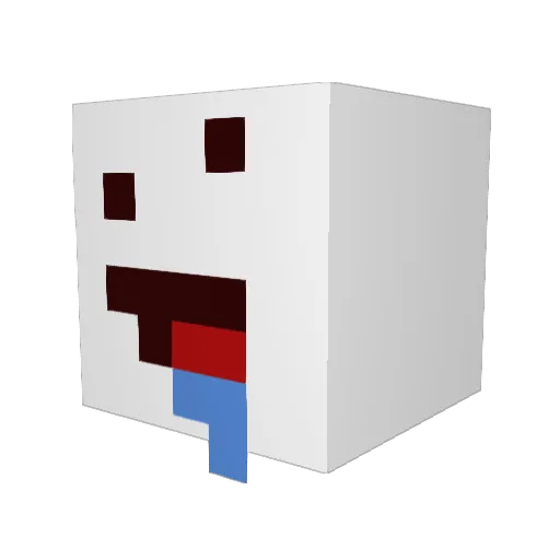 InForTheKIll37 Minecraft avatar head, 3D render