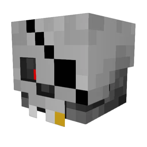 InHouse94 Minecraft avatar head, 3D render