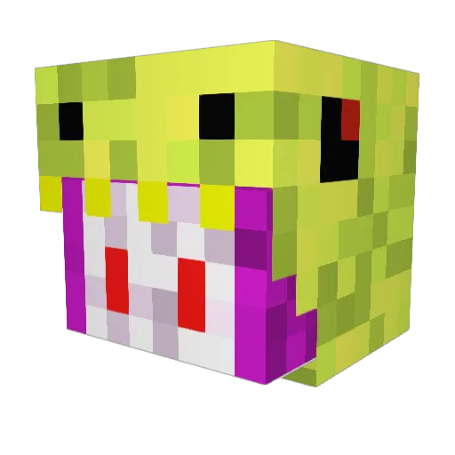 InSisTenCeMG Minecraft avatar head, 3D render