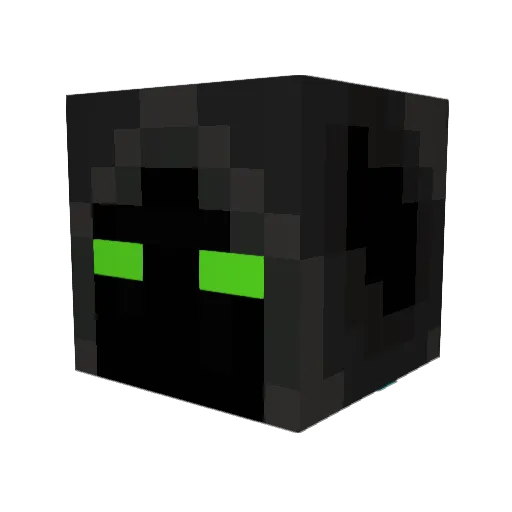 InTheShadowz004 Minecraft avatar head, 3D render