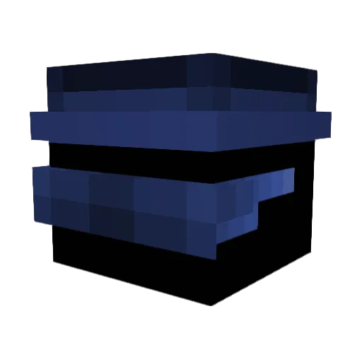 InYourDream Minecraft avatar head, 3D render