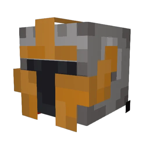 Inactivebullet Minecraft avatar head, 3D render
