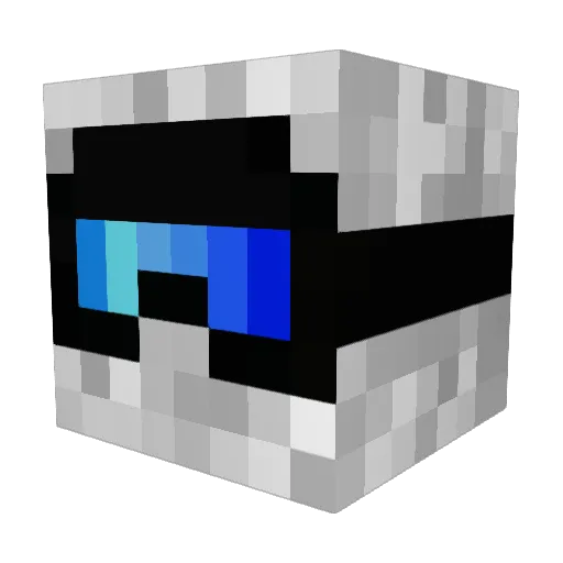 InboardRapier30 Minecraft avatar head, 3D render