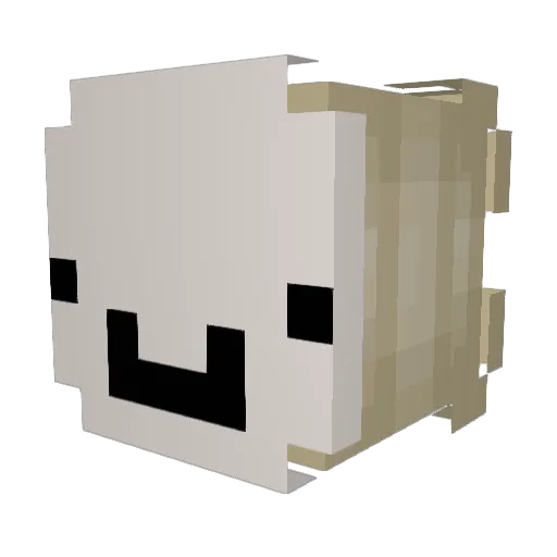 InboundGorgon89 Minecraft avatar head, 3D render