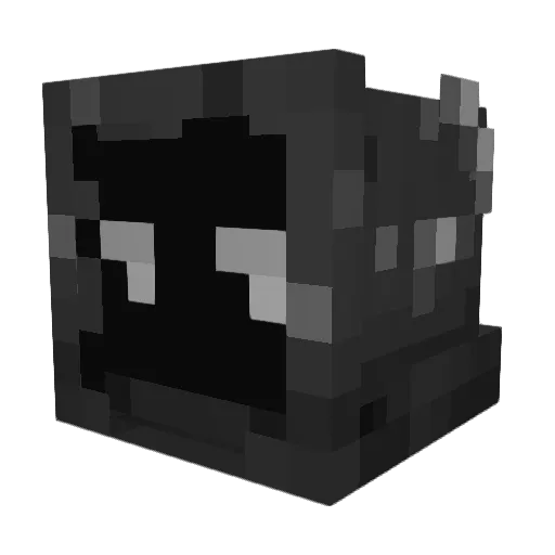 Incepcja Minecraft avatar head, 3D render