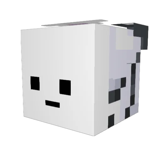 IncheonK1ng Minecraft avatar head, 3D render