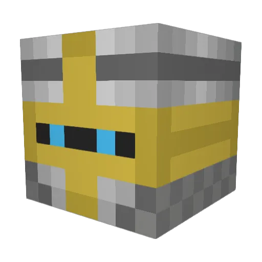 IncidentalC Minecraft avatar head, 3D render