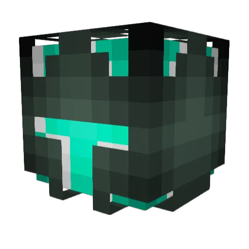Incrementum Minecraft avatar head, 3D render
