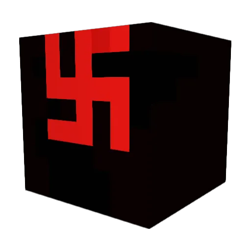 Incrutsio Minecraft avatar head, 3D render