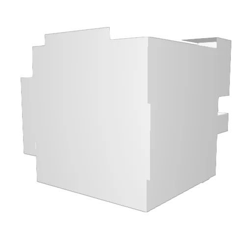 IndefinitelyAlyx Minecraft avatar head, 3D render