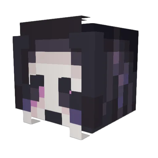 Indexplayer Minecraft avatar head, 3D render
