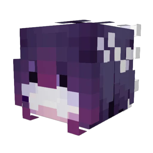 India1196 Minecraft avatar head, 3D render