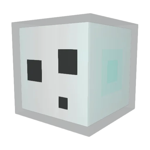 IndianManny Minecraft avatar head, 3D render
