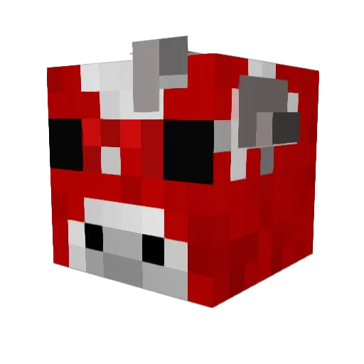 Indigo667 Minecraft avatar head, 3D render