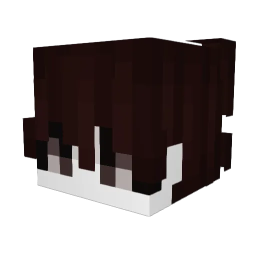 Ineficaz_ Minecraft avatar head, 3D render