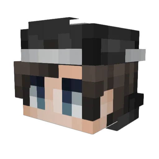 InertKestrel181 Minecraft avatar head, 3D render