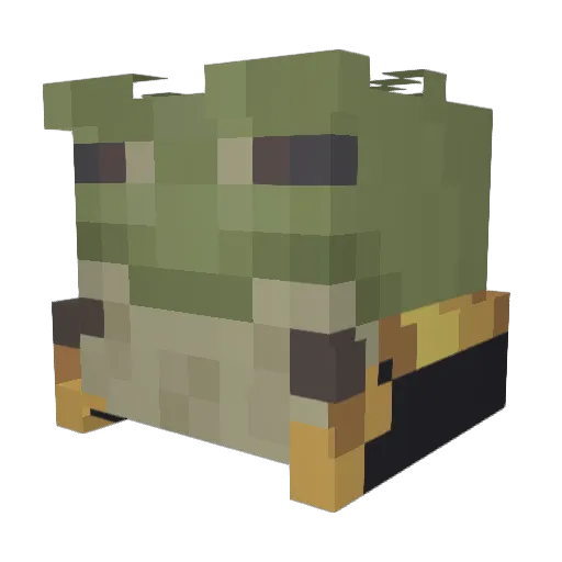 Inesx018 Minecraft avatar head, 3D render