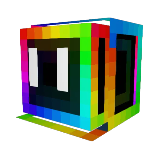 Inevitablepotato Minecraft avatar head, 3D render