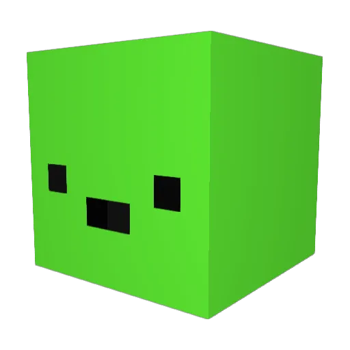 InfamousCM9801 Minecraft avatar head, 3D render