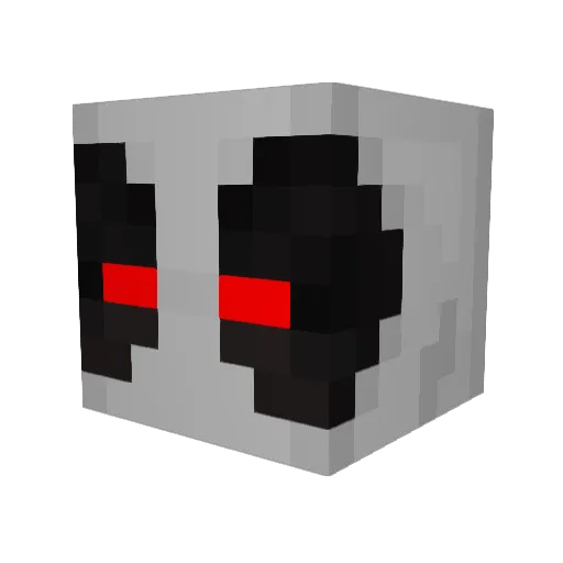 Infamousgod Minecraft avatar head, 3D render