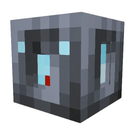 Infantaria Minecraft avatar head, 3D render