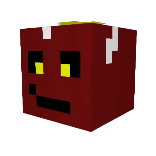 InfantryGoog101 Minecraft avatar head, 3D render