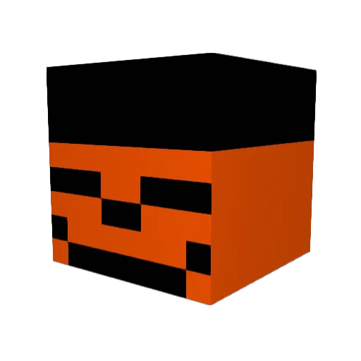 Infecto35 Minecraft avatar head, 3D render