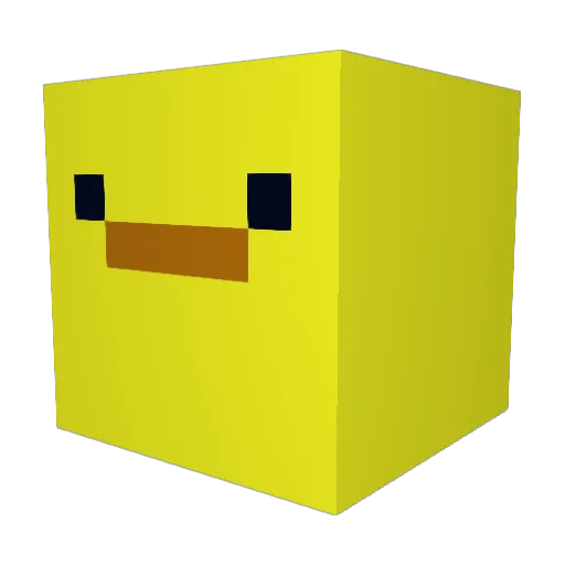 Inferium123 Minecraft avatar head, 3D render