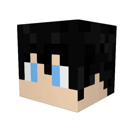 Infernal115 Minecraft avatar head, 3D render