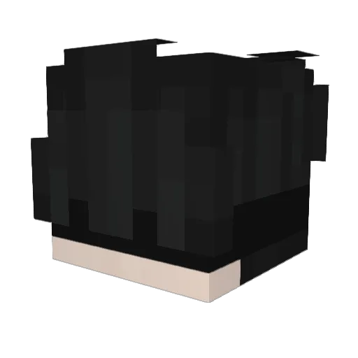 InfernalTexas Minecraft avatar head, 3D render