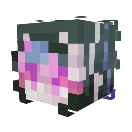 Infernal__ Minecraft avatar head, 3D render