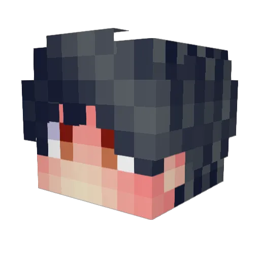 Infernix_MC Minecraft avatar head, 3D render