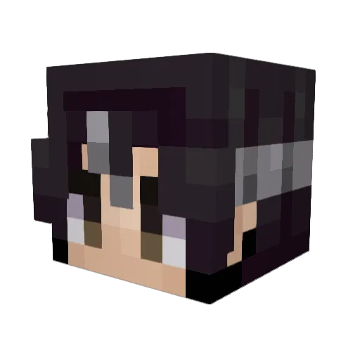 Inferno448 Minecraft avatar head, 3D render