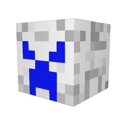 InfernoGlows Minecraft avatar head, 3D render