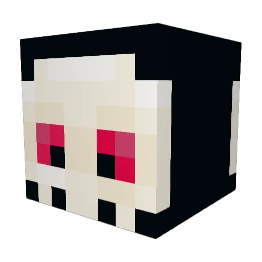 InfernoLlama453 Minecraft avatar head, 3D render