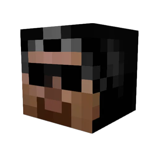 InfernoShadow95 Minecraft avatar head, 3D render