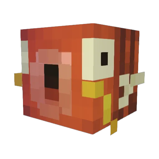 Inferno_183 Minecraft avatar head, 3D render